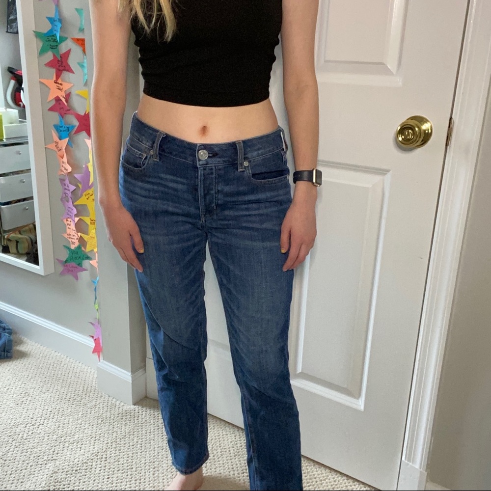 Size 4 Regular American Eagle Tomgirl Jeans